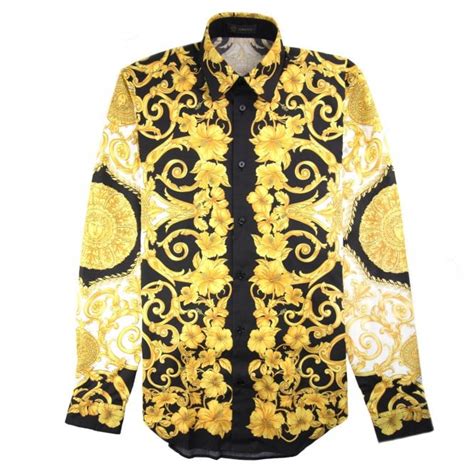 black gold versace shirt|hi shirts ru versace.